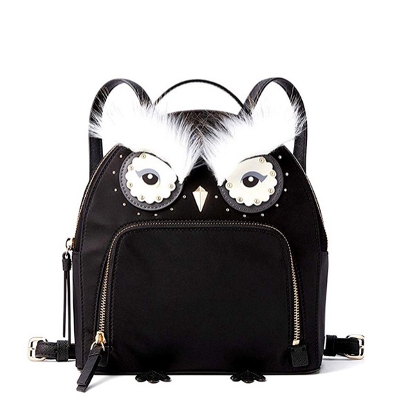 kate spade Handbags - Kate Spade Star Bright Owl Backpack in Black